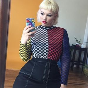 Fashion Nova NWOT Raceway to Heaven Bodysuit XL